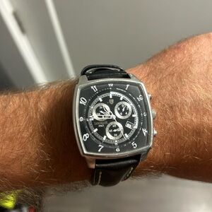 Lancaster watch with breitling band